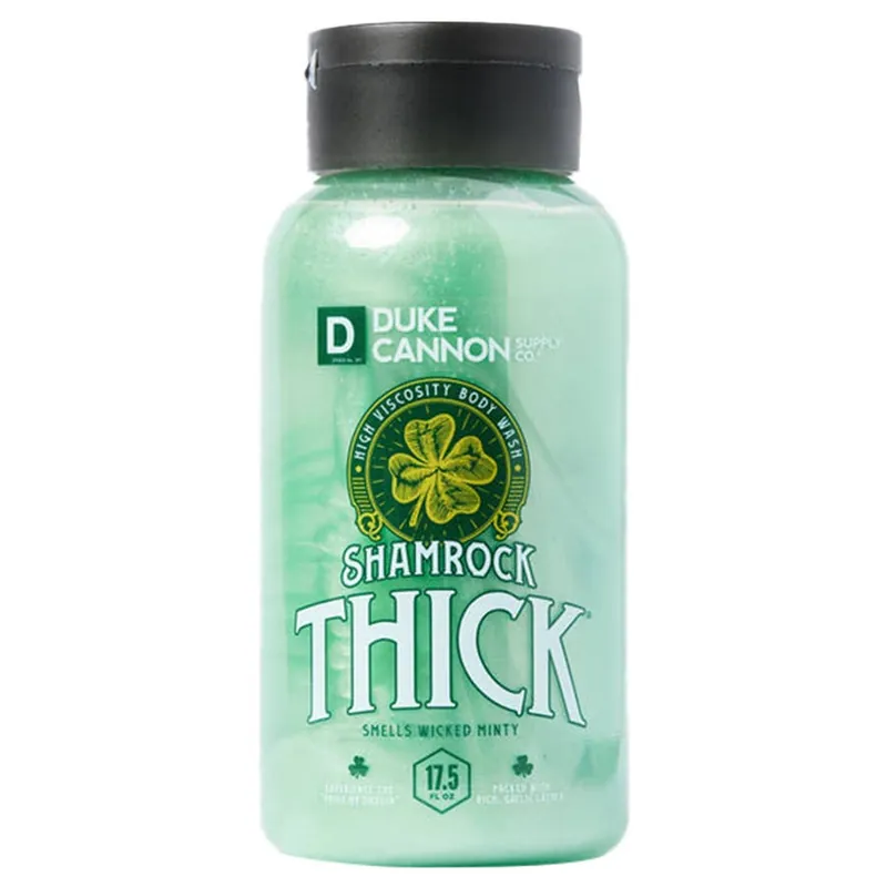 Duke Cannon Shamrock THICK Liquid Shower Soap