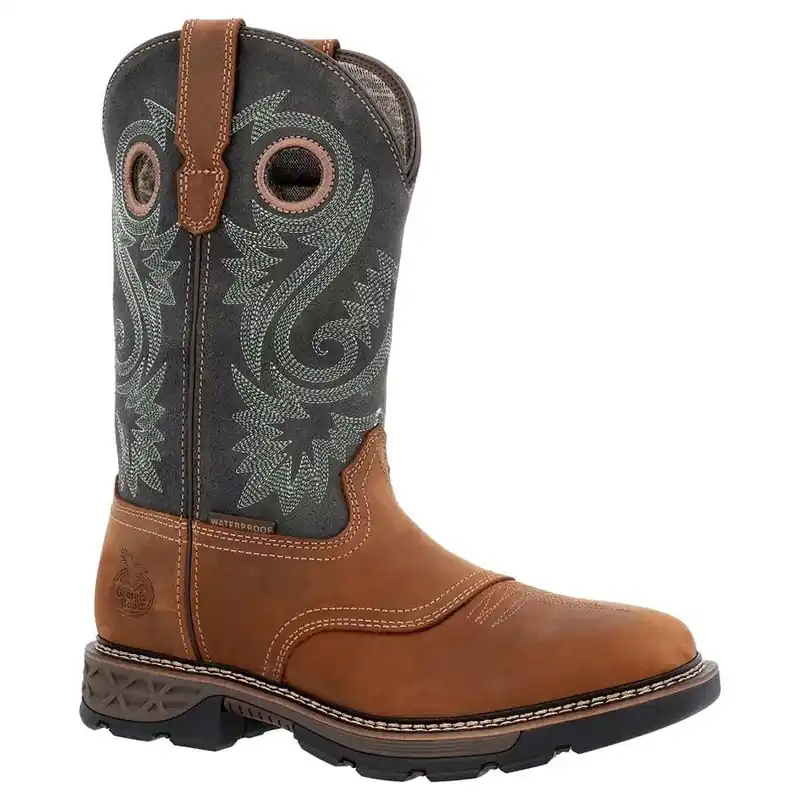 Georgia Boot Men‘s Carbo-Tec FLX Waterproof Pull-On Work Boots