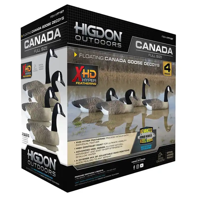 Higdon Outdoors Full Size Floater Canada Goose Decoys