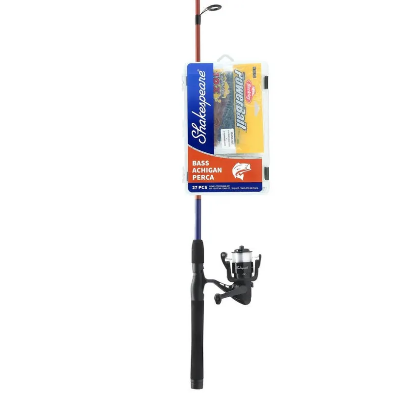 Shakespeare Catch More Fish Bass Spinning Combo