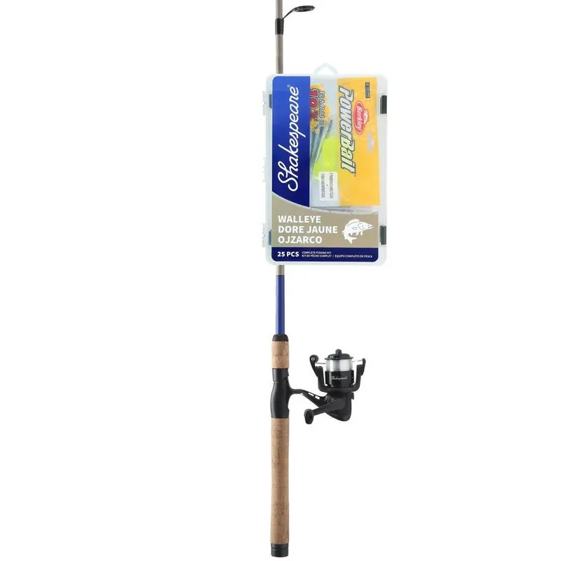 Shakespeare Catch More Fish Walleye Spinning Combo