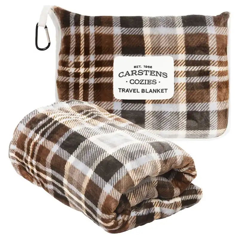 Carstens Grey Chestnut Travel Blanket