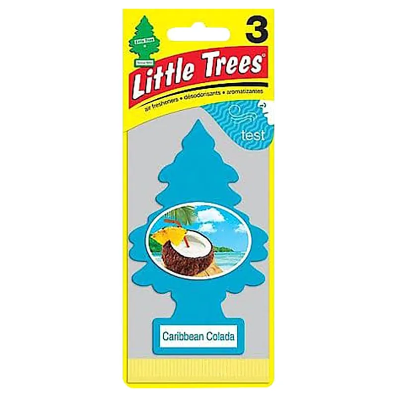 Little Trees Caribbean Colada Hanging Air Freshener