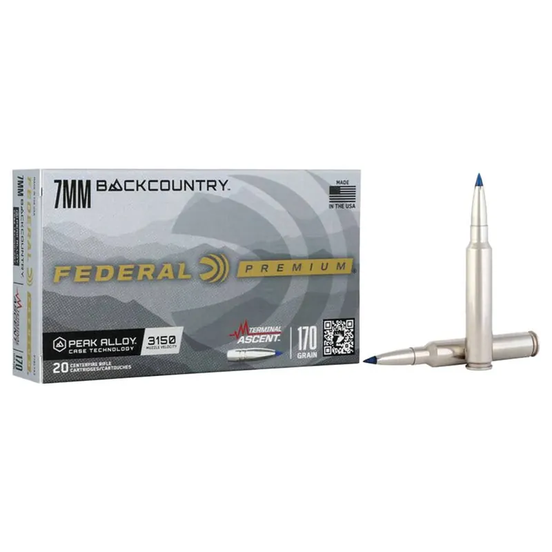 Federal Premium 7mm Backcountry Terminal Ascent Bullets