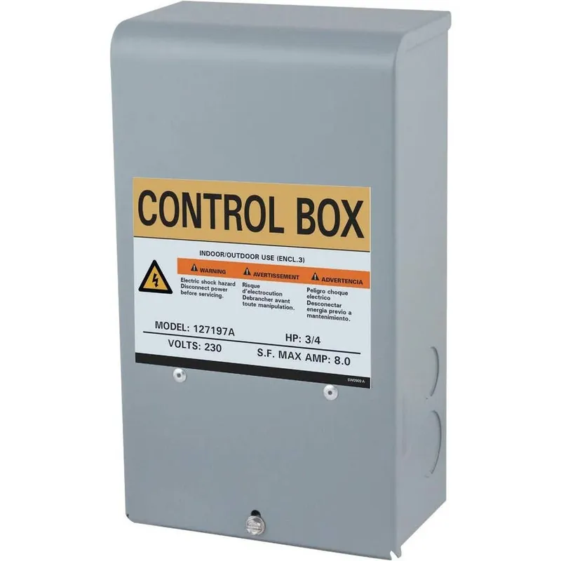 Star Water Systems 3/4 HP Control Box - 230V