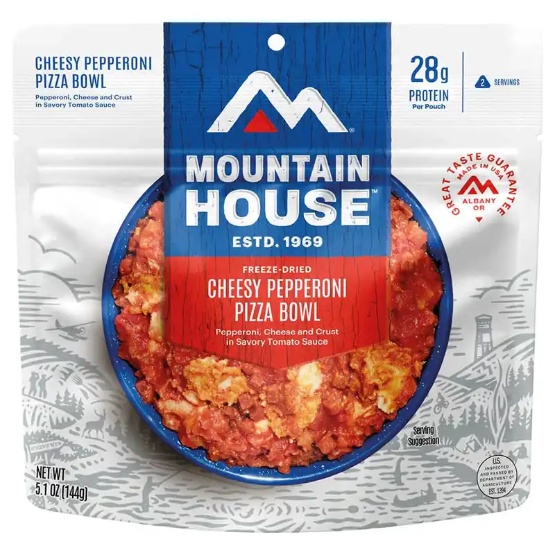 Mountain House Cheesy Pepperoni Pizza Bowl