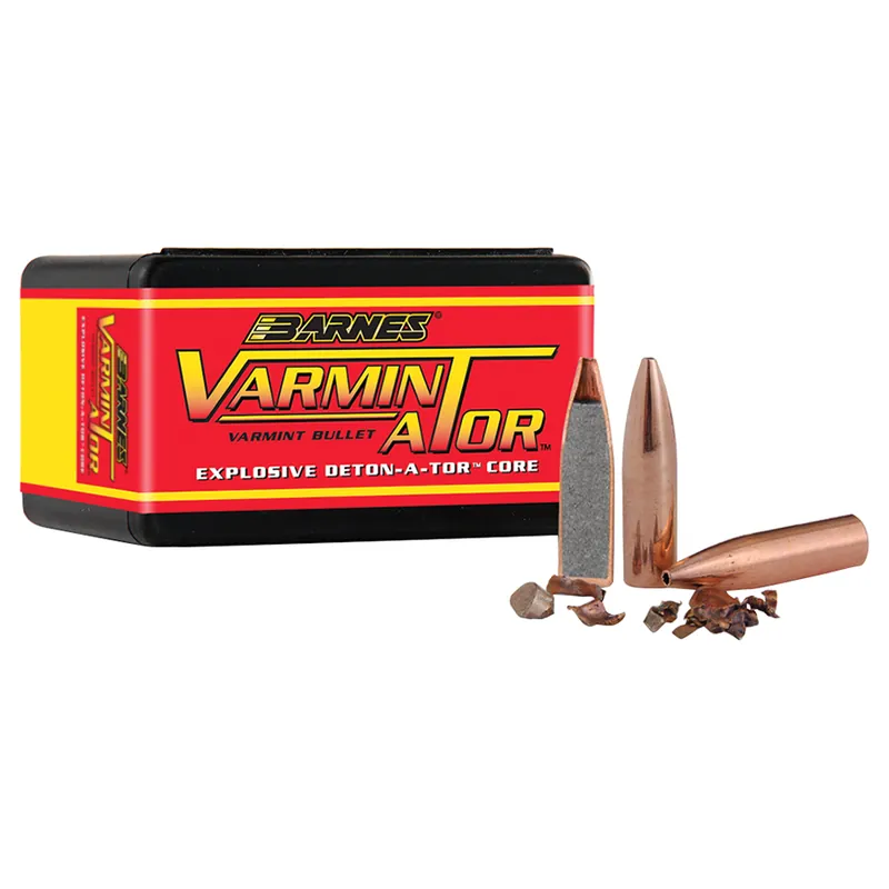 Barnes Varminator Hollow Point Flat Base Bullets