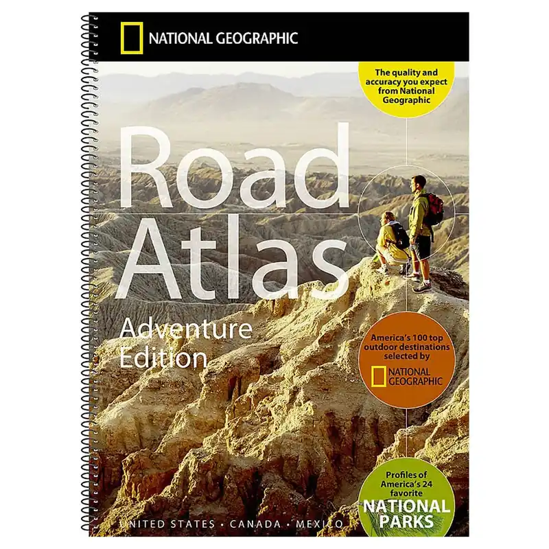 National Geographic 2025 Adventure Edition Road Atlas