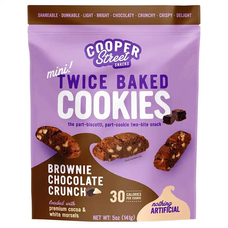 Cooper Street Snacks Mini Twice Baked Cookies