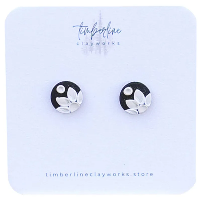 Timberline Clayworks Women‘s Magnolia Stud Earrings