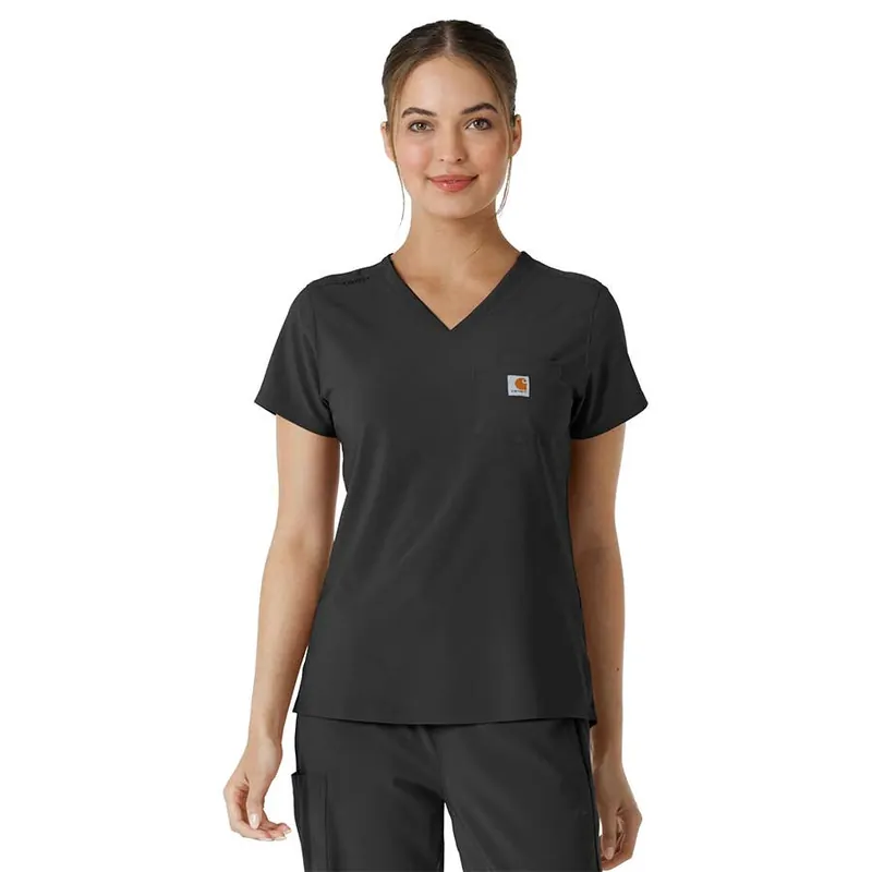 Carhartt Women‘s Force Cross-Flex Tuck-In Scrub Top