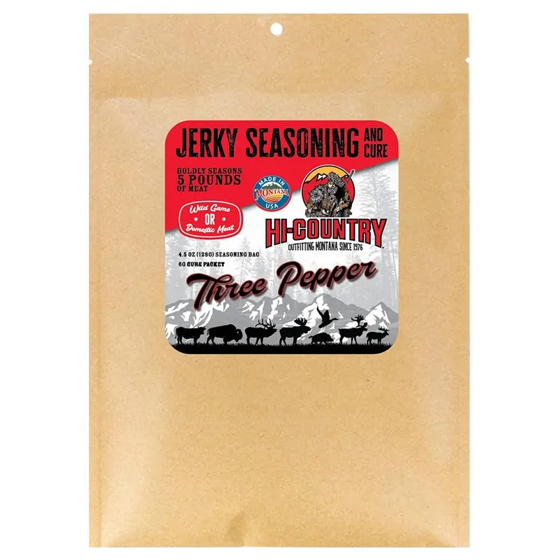 Hi-Country Three Pepper Jerky Seasoning Kit