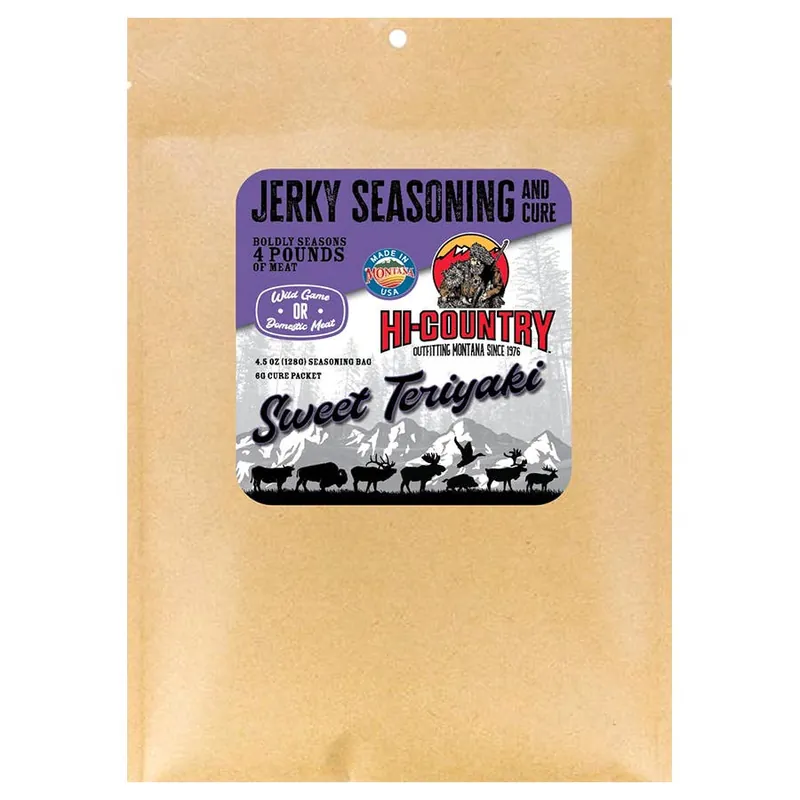 Hi-Country Sweet Teriyaki Jerky Seasoning Kit