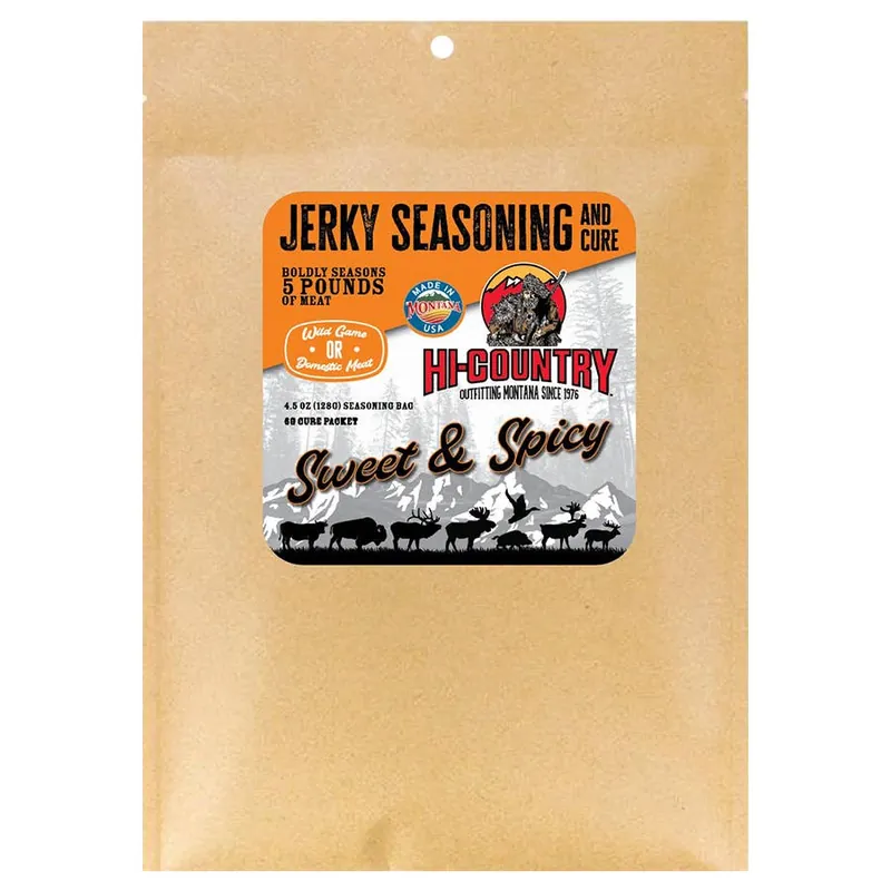 Hi-Country Sweet & Spicy Jerky Seasoning Kit