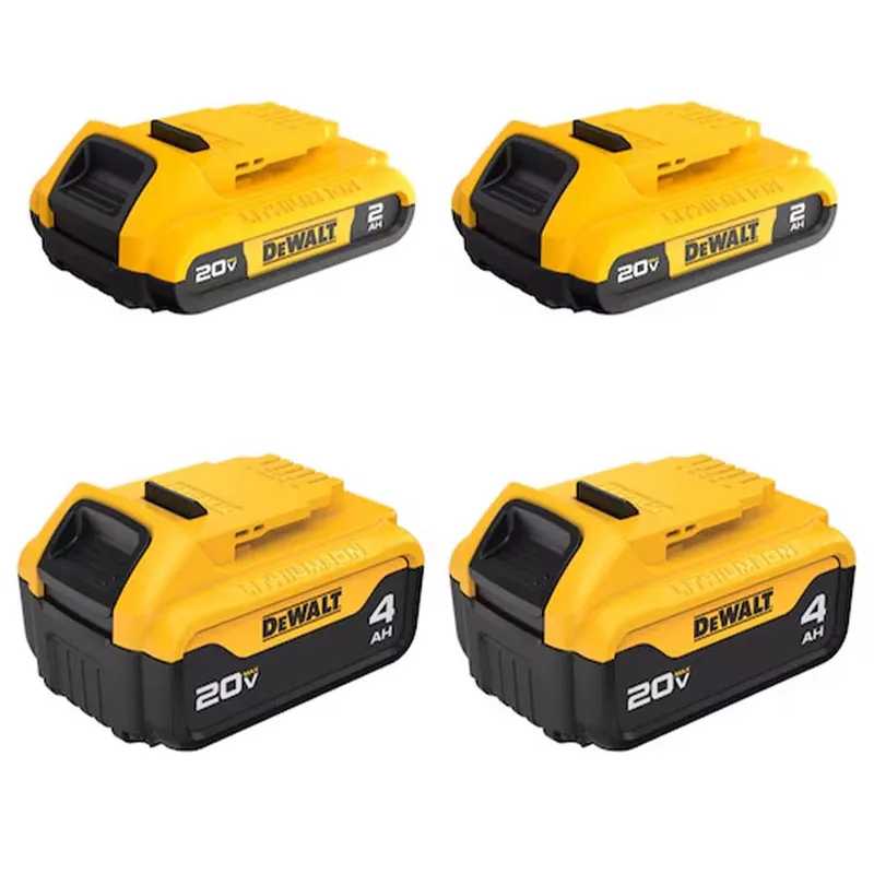DeWalt 20V MAX* Battery (4 PK)