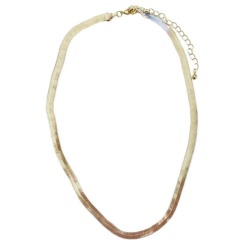 Pink Panache Women‘s Posh Two Strand Snake Link Necklace