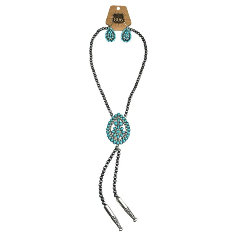 Pink Panache Women‘s 806 Bolo Necklace