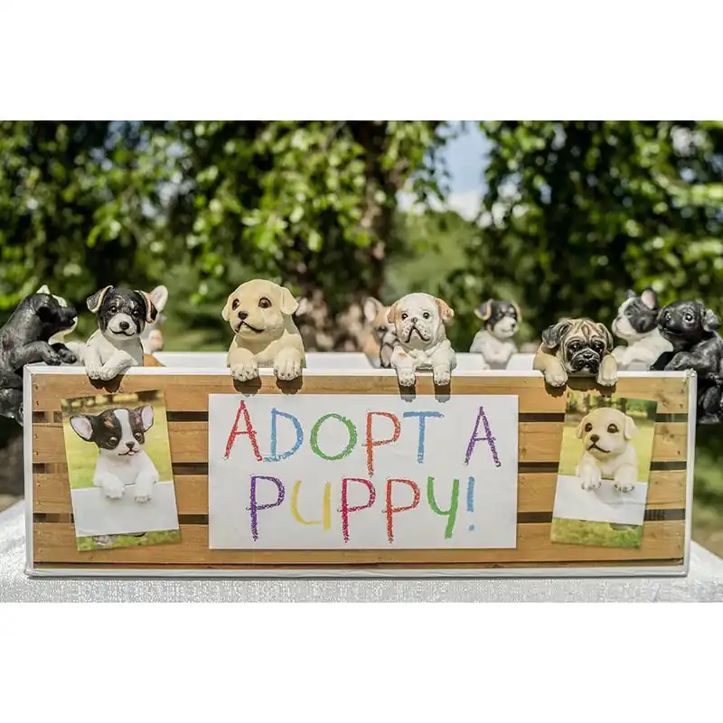 Marshall Home and Garden Puppy Figurines
