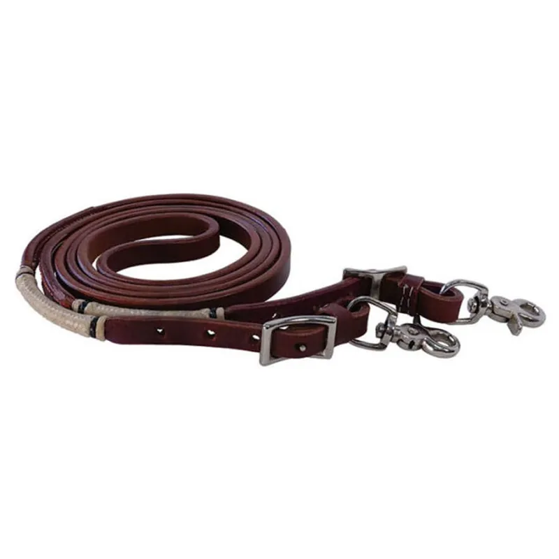 REIN SINGLE RAWHIDE ACCENTS