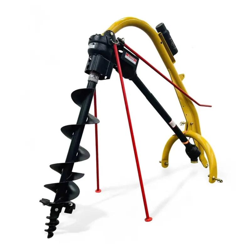 Tool Tuff Heavy Duty 3-Point Auger w/ stand - 24"