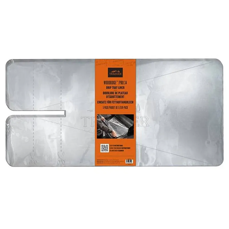 Traeger Woodridge Pro 34 Drip Tray Liners