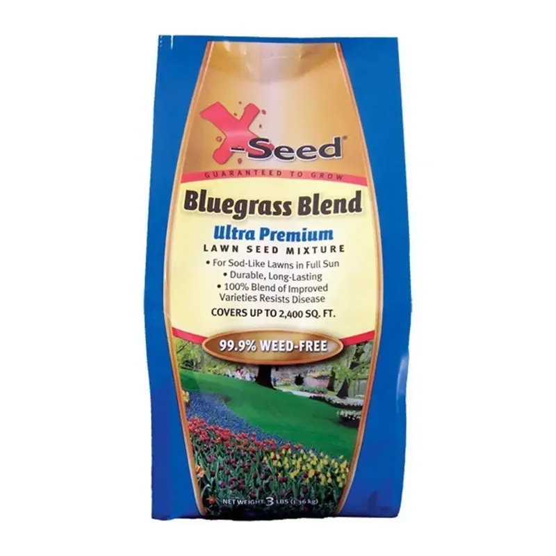 X-Seed Bluegrass Blend Ultra Premium Lawn Seed Mixture