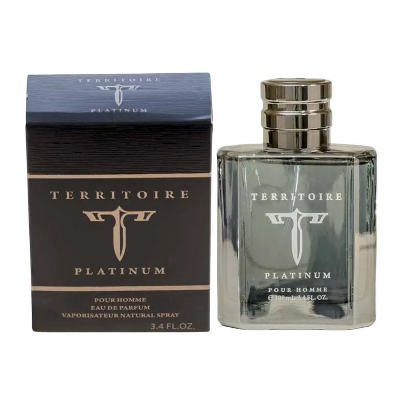 D&B Diamond O Fragrances Men‘s Territoire Platinum Cologne