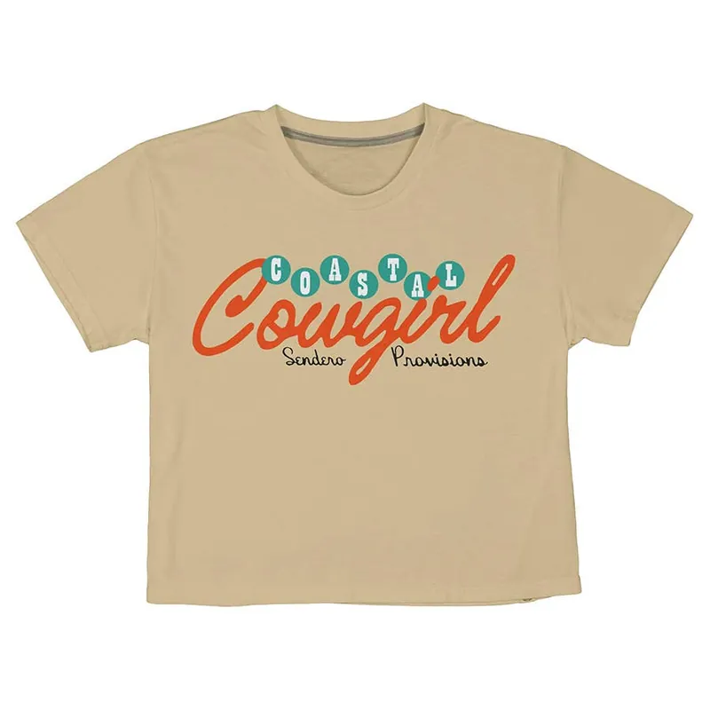 Sendero Provisions Co Women‘s Coastal Cowgirl Crop T-Shirt