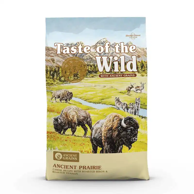 Taste of the Wild Ancient Prairie Canine Recipe with Roasted Bison & Roasted Venison - 28 lb