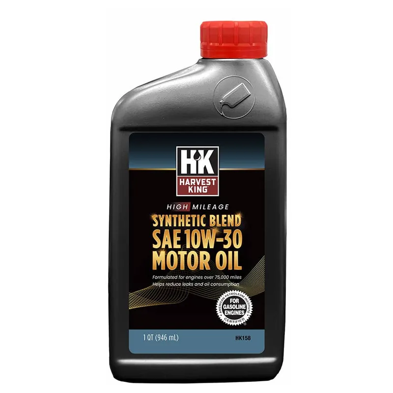 Harvest King High Mileage Synthetic Blend SAE 10W-30 Motor Oil