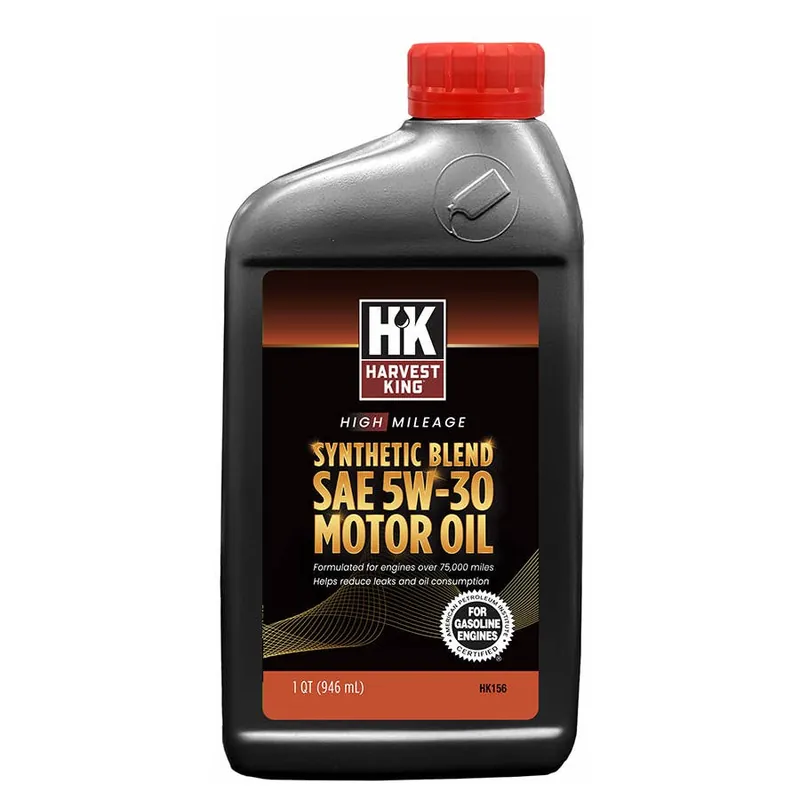 Harvest King High Mileage Synthetic Blend SAE 5W-30 Motor Oil