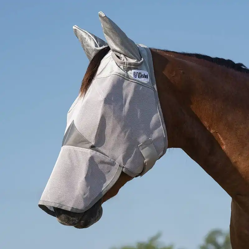 Cashel Crusader Long Nose Fly Mask w/ Ears