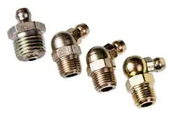 Double HH 1/4"-28 90° Grease Fitting