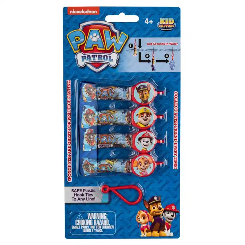 Kid Casters Paw Patrol Practice Casting Lures