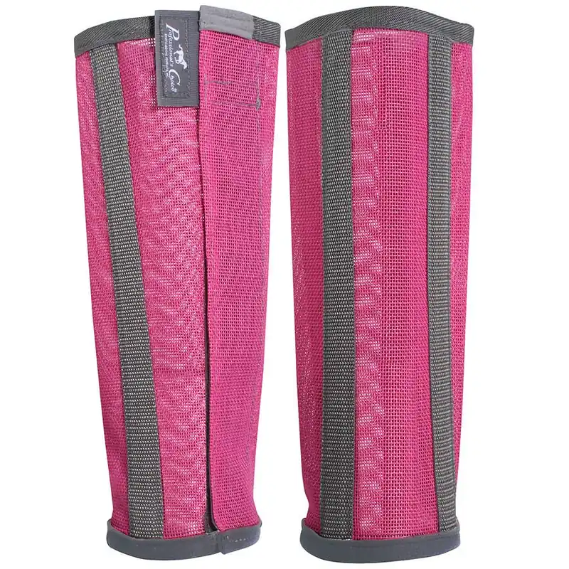 Professional‘s Choice Deluxe Fly Boots 4 Pack - Pink - Large