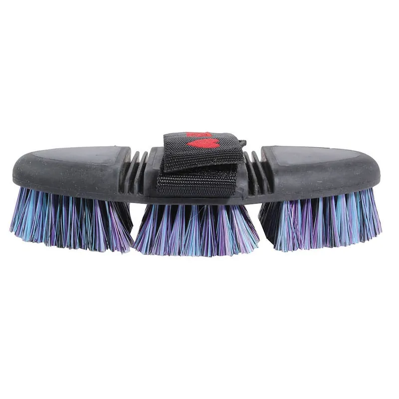 Tail Tamer Soft Touch Flex Synthetic Body Brush - Black