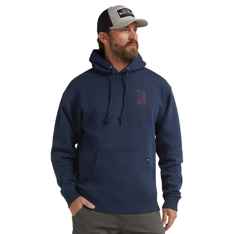 Troll Co. Men‘s Dirty Hands Clean Money Flag Hoodie