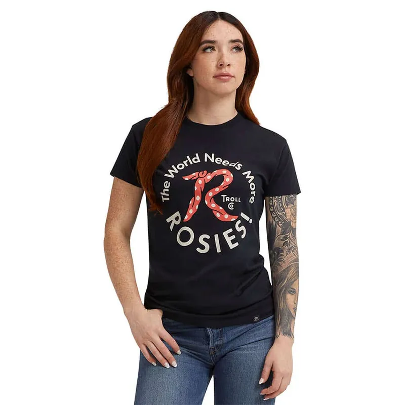 Troll Co. Women‘s Short Sleeve Red Rosie T-Shirt