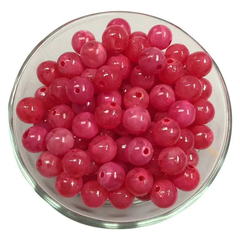 Steelybeads Kenai Red Beads