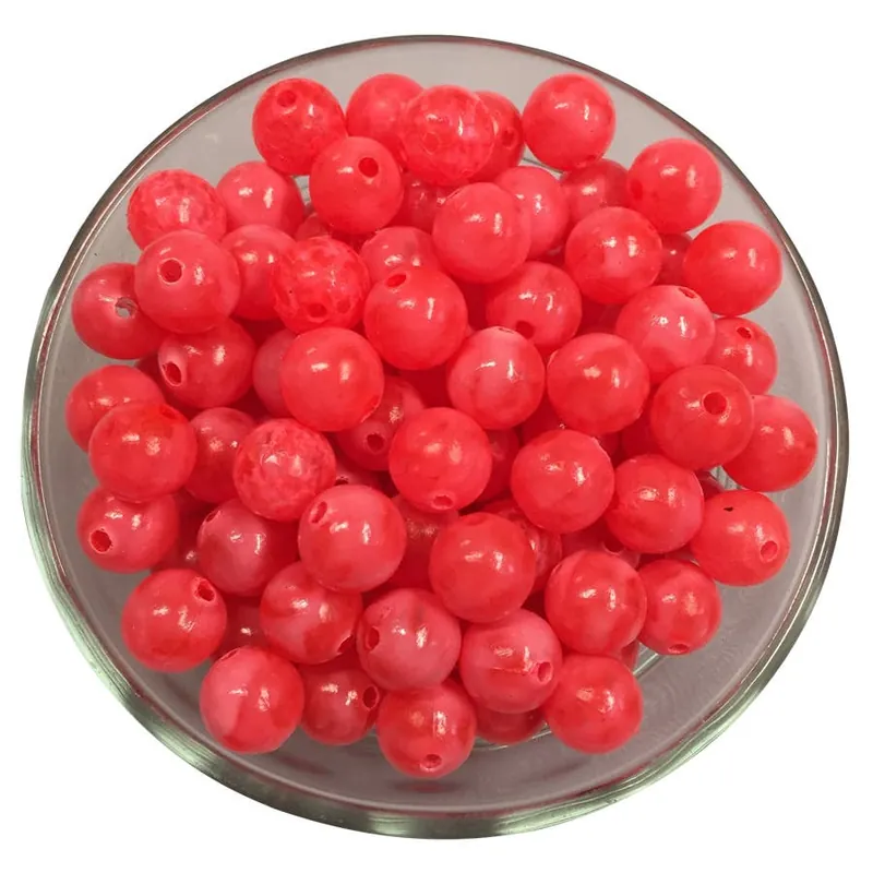 Steelybeads Fire Red Beads