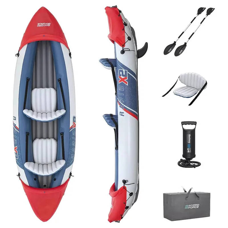 Best Way Hydro-Force Rapid X2 Inflatable Kayak Set