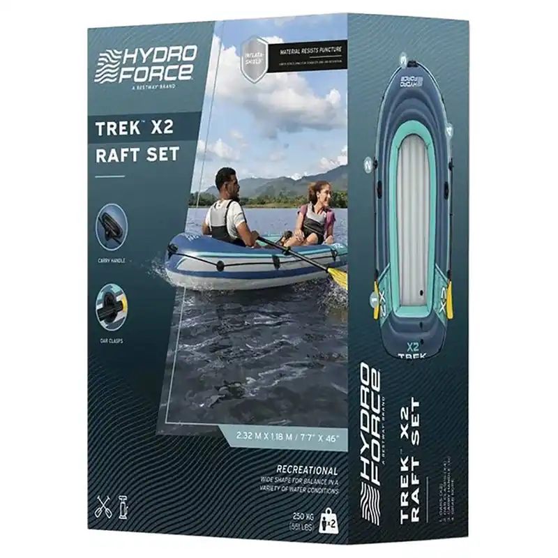 Best Way Hydro-Force Trek X2 Inflatable Raft Set