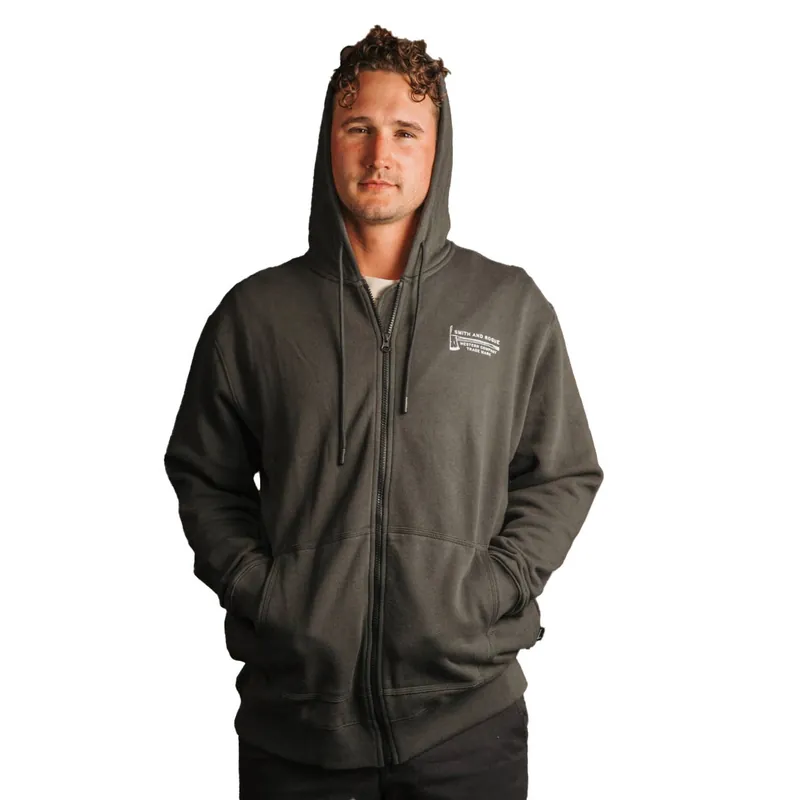 Smith + Rogue Men‘s Pulaski Axe Zip Up Hoodie