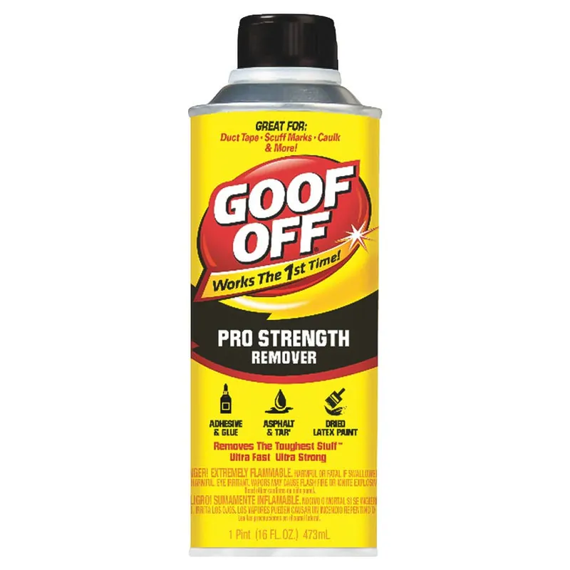 Goof-Off Pro Strength Paint Remover