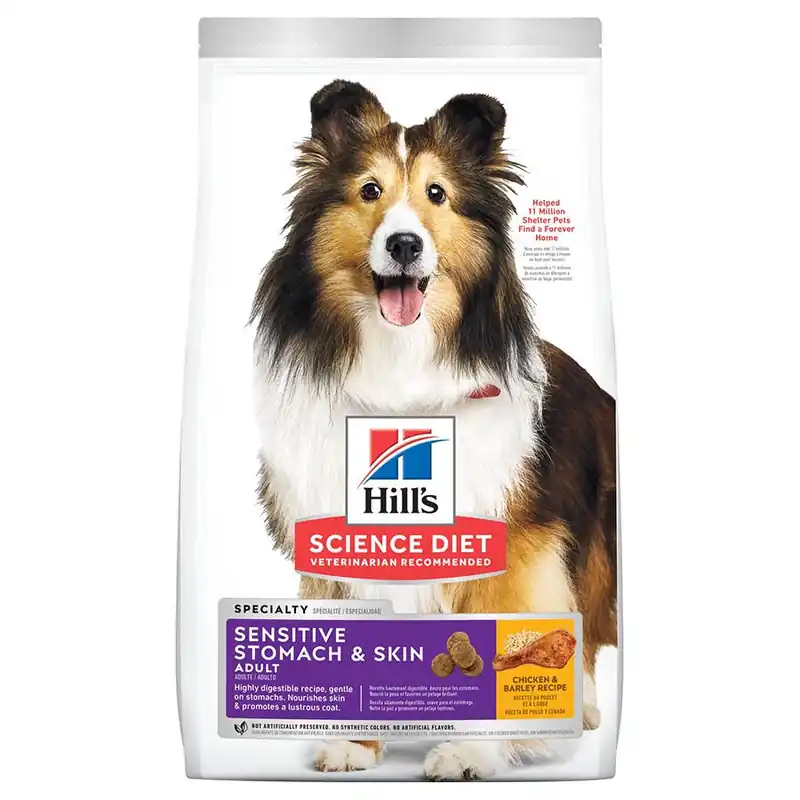 Hill‘s Science Diet Adult Sensitive Stomach & Skin Chicken Recipe Dry Dog Food