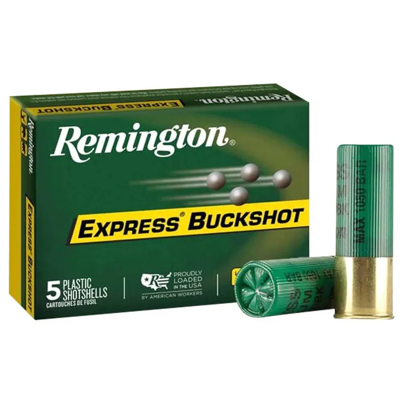 Remington 2-3/4" Express Buckshot Shotgun Ammunition
