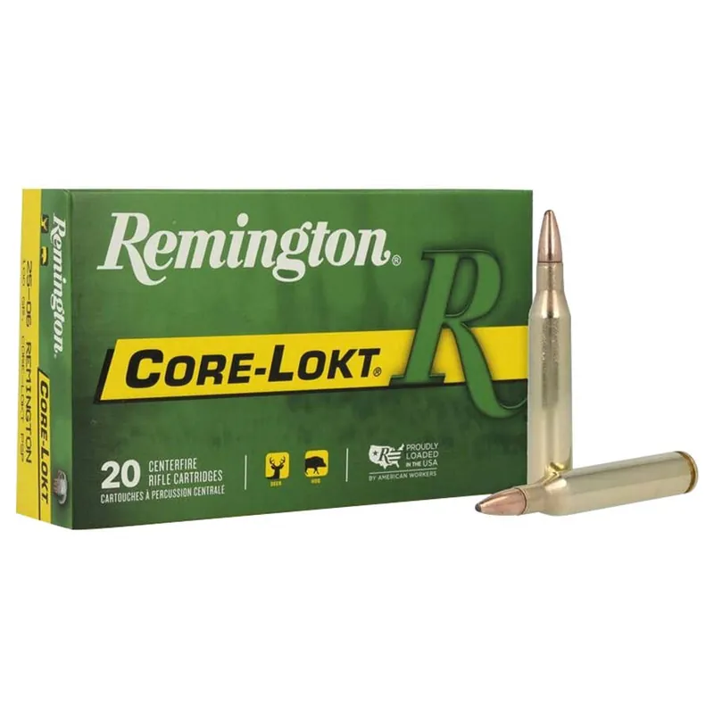 Remington Core-Lokt Pointed Soft Point Centerfire Rifle Ammunition
