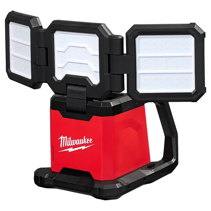 Milwaukee M18 Rover Dual Power Triple Panel Flood Light