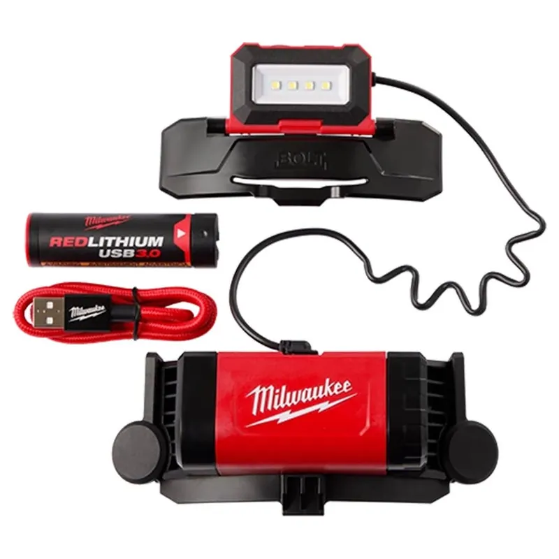 Milwaukee Bolt Redlithium USB Headlamp
