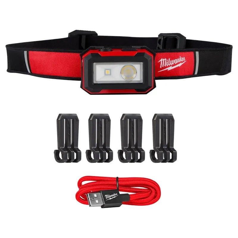 Milwaukee Rechargeable Magnetic Headlamp and Task Light
